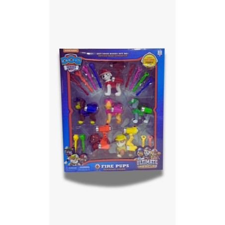Set Paw Patrol, figuras, accion, bombero, aventura, juego, niños