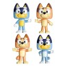 Set de 4 Funko Pop Familia de Bluey, funko, pop, funko pop, bluey, juegos, juguetes, figuras, animacion