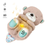 Peluche Nutria Interactiva, peluche, oso, interactivo, juguete, juego, niño, niña, luz, sonido, ronquido