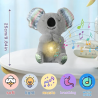 Peluche  Koala Interactiva, peluche, koala, interactivo, juego, juguete, niño, niña, luz, sonido