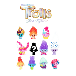 Set Mini Figuras Trolls X10 + 1 Sorpresa, set, trolls, juguetes, juegos, figuritas, figuras niño, niña