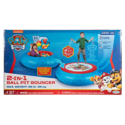 Estación de Juego 2 en 1 Piscina y Saltarina Paw Patrol