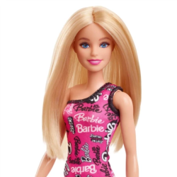 Muñeca, Barbie, Clásica, rubia, juguete, niña, juego