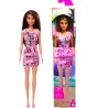 Muñeca, Barbie, Clásica, Morena, juguete, niña, juego