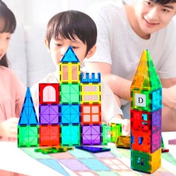 Bloques Magnéticos, bloques, magneticos, construcción, juego, niño, entretencion, niña, juguete