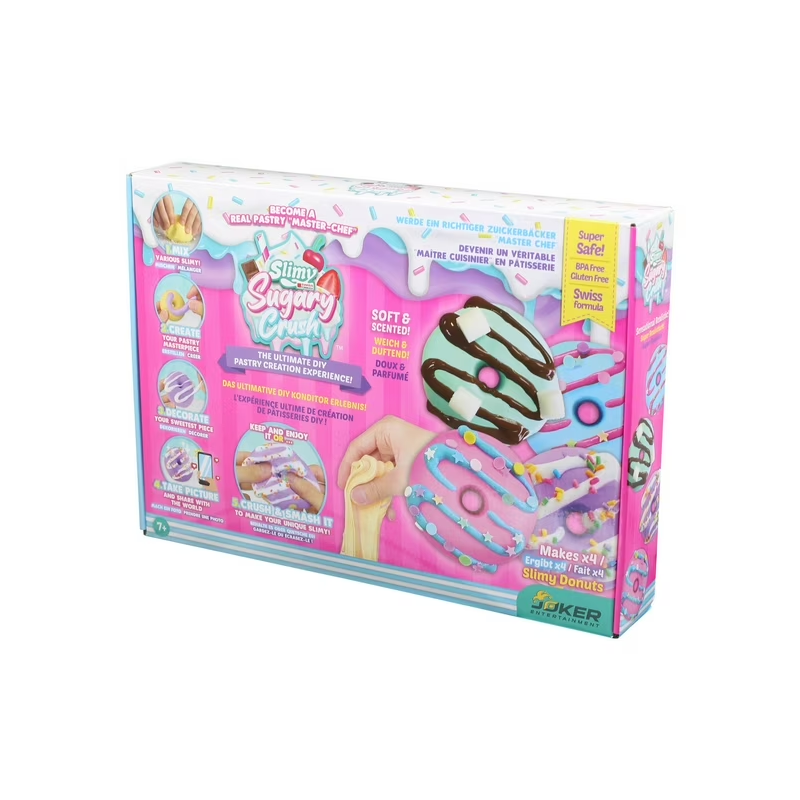 Slime Donut viscoso, slime, masas, Creaciones, plasticina, Juguete, Sensorial, sensoriales, Creativo, Manualidades, niña, niño