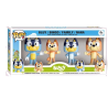 Set de 4 Funko Pop Familia de Bluey