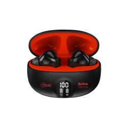 Audifono ActiveSilence TWS earbuds with ANC / ENC Technology – Rojo, Audífono, mlab, regalo