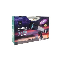 Telescopio Portable 50×360, telescopio, universo, estrellas, 360, regalo, mlab