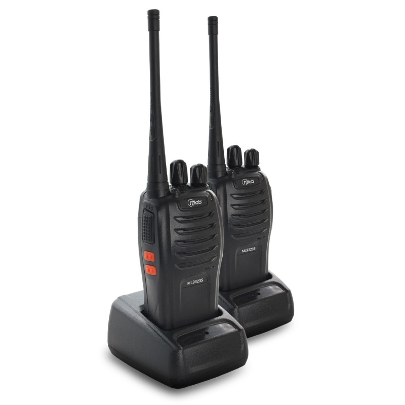Kit 2 Intercomunicadores 16 Canales, Walkie Talkie, regalo, mlab