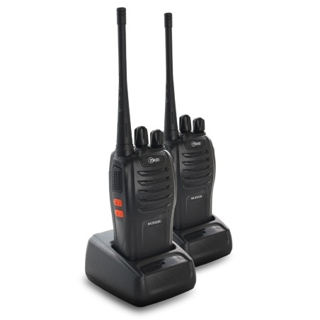 Kit 2 Intercomunicadores 16 Canales, Walkie Talkie, regalo, mlab