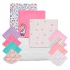Baby Gift 12 Piezas Fucsia Dinosaurio
