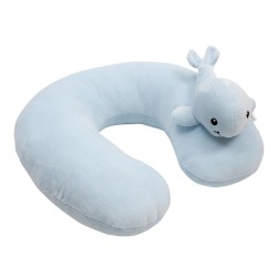 Cojín Apoya Cabeza Azul Ballena