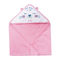 Toalla con Capucha 100% Algodón - Chita Feliz y Conejita Princesa