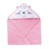 Toalla con Capucha 100% Algodón - Chita Feliz y Conejita Princesa