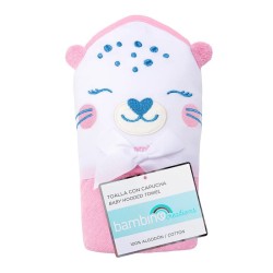 Toalla con Capucha 100% Algodón - Chita Feliz y Conejita Princesa