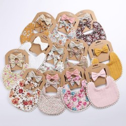 Set Babero con Cintillo para bebé