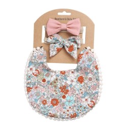 Set Babero con Cintillo para bebé