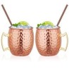 Copper Mug Set