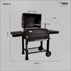 Parrilla a Carbón Con Spiedo
