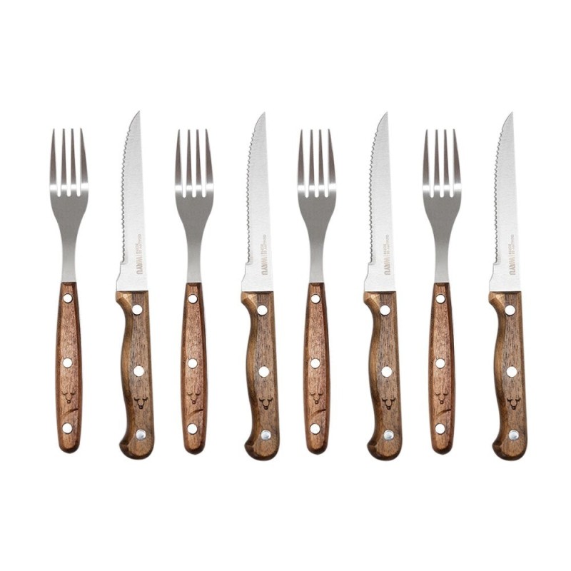 Set Cuchillos Y Tenedores Prm 8 Pcs