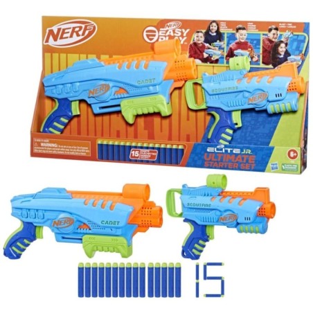 Lanzador Nerf Elite Jr Ultimate Starter