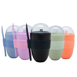 Vaso Snack Keep con Cucharita 450ml