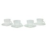 SET 4 TAZAS C/PLATO ESPRESSO