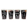 SET 4 VASOS CITY COLLECTION GLASSO