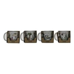 TAZON 12 OZ VINTAGE CHILE COLEECTION CON CAJA GLASSO