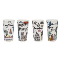 TAZON LATTE CITY COLLECTION CON CAJA GLASSO