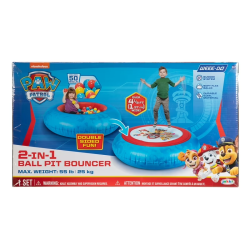Estación de Juego 2 en 1 Piscina y Saltarina Paw Patrol