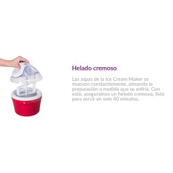 Máquina para hacer Helado Eléctrica