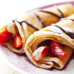 Máquina para preparar Crepes