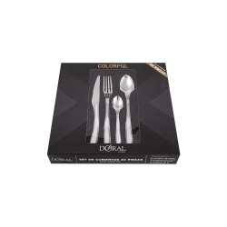 Juego Cuchilleria 24p 2.0 Linea Colorful