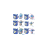 Peluche de Stich Mini Sorpresa estilo Labubu con Luz y Sonido